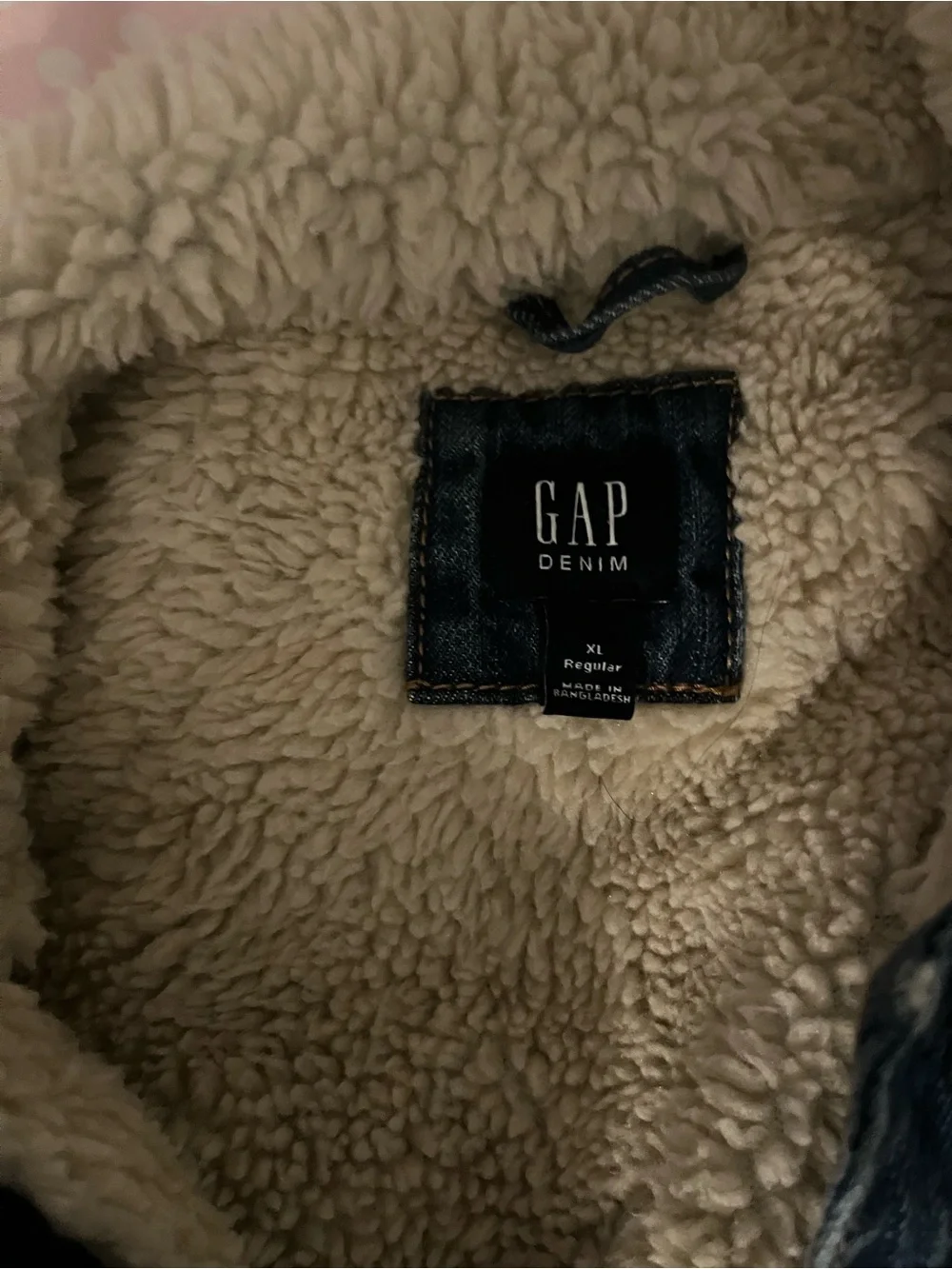 GAP Girl’s Sherpa Fleece-Lined Jean Jacket